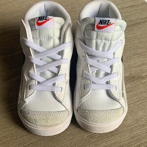 Nike Blazer Mid 77 Toddler Kids “White/Black” Shoe